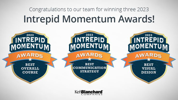 The Ken Blanchard Companies Wins Three 2023 Intrepid Momentum Awards 1
